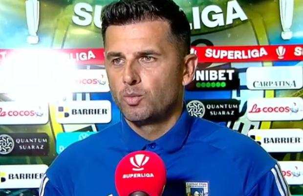 Dică, după al doilea thriller pierdut cu FCU Craiova: „Am început foarte prost”