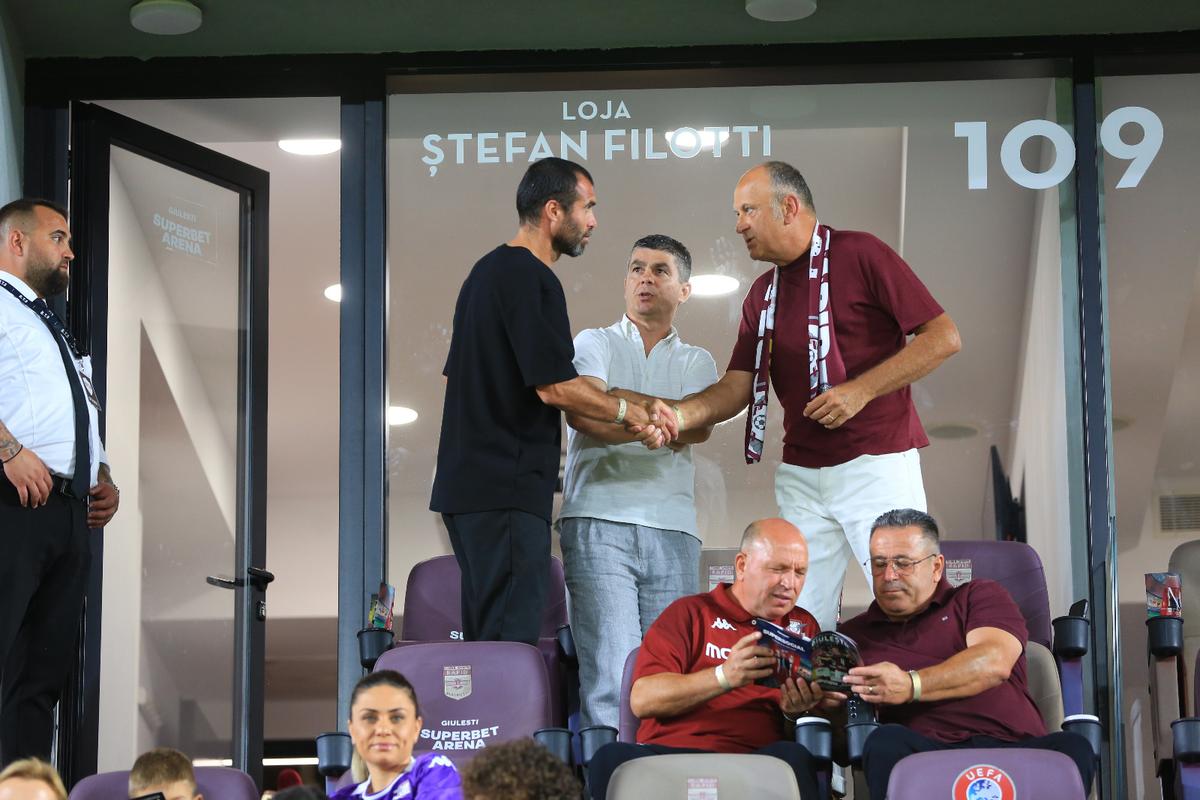Dinu „Vamă” Gheorghe a reapărut pe stadionul din Giulești la derby-ul Rapid - Dinamo / 18 august 2024