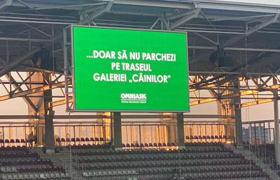 Imaginea serii în Giulești, înainte de Rapid - Dinamo » Ce a apărut pe tabelă