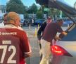 Imagini curioase surprinse cu două ore înainte de Rapid - Dinamo, pe gazonul din Giulești