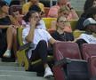 Antonia Salanță, iubita lui Daniel Bîrligea la meciul Rapid - FCSB, 2-2