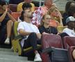 Antonia Salanță, iubita lui Daniel Bîrligea la meciul Rapid - FCSB, 2-2