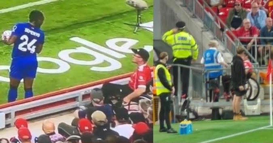 Antoine Semenyo a fost insultat rasist de un fan aflat în cărucior pe Anfield, la Liverpool - Bournemouth 4-2 / Foto: Facebook AiScore Decizie necruțătoare pentru fanul arestat! » Ce măsuri ia poliția după atacul rasist asupra lui Antoine Semenyo