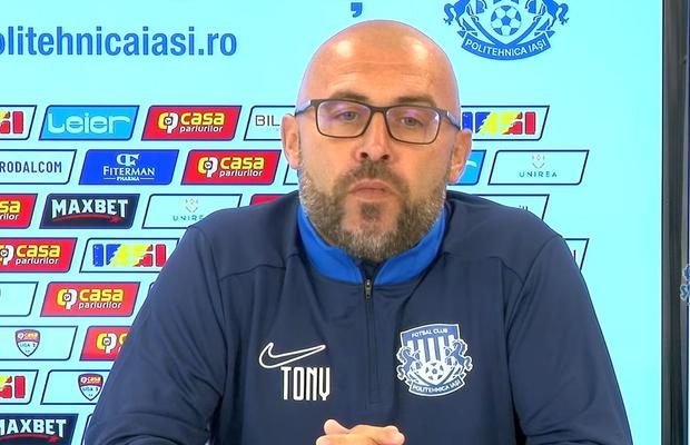Tony da Silva, după Poli Iași - Metalul Buzău: „Un club prea mare pentru ei”