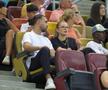 Antonia Salanță, iubita lui Daniel Bîrligea la meciul Rapid - FCSB, 2-2
