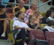 Antonia Salanță, iubita lui Daniel Bîrligea la meciul Rapid - FCSB, 2-2