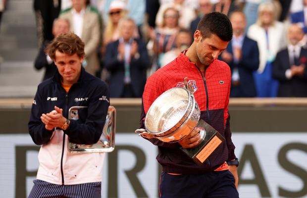 Afirmație puternică din partea numărului 13 ATP: „Novak Djokovic este cel mai mare sportiv din toate timpurile”
