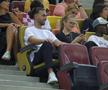 Antonia Salanță, iubita lui Daniel Bîrligea la meciul Rapid - FCSB, 2-2