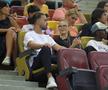 Antonia Salanță, iubita lui Daniel Bîrligea la meciul Rapid - FCSB, 2-2