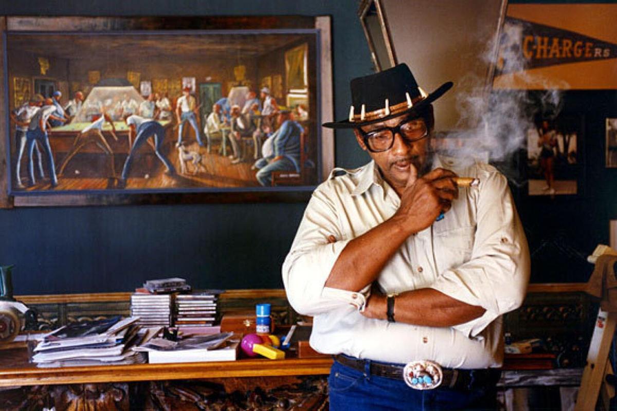 „Picasso din vestiar”.  Ernie Barnes a umplut galeriile de artă cu fotbal american, box și baschet