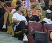 Antonia Salanță, iubita lui Daniel Bîrligea la meciul Rapid - FCSB, 2-2