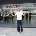 Rodri, la sosirea pe aeroportul El Prat din Barcelona