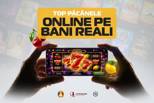 Păcănele
online pe bani reali
