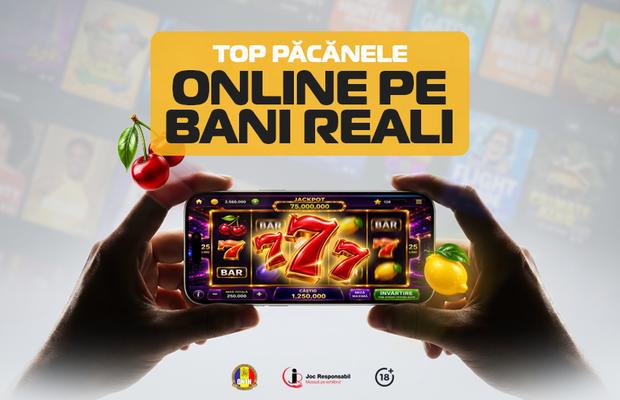 Păcănele online pe bani reali în România - top sloturi