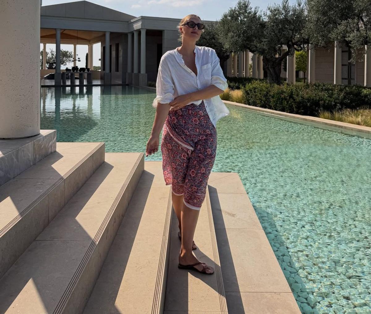 Maria Sharapova - vacanță în Grecia