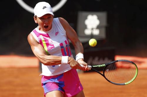 Simona Halep e în sferturi la Roma. foto: Guliver/Getty Images