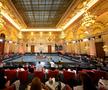 Sala Unirii din Palatul Parlamentului, transformată în teren de baschet! » România, în semifinalele FIBA 3x3 World Finals
