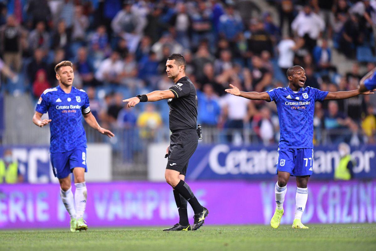 Penalty acordat de asistent în FCU Craiova - FCSB! » Ce arată reluările TV + verdictul specialistului