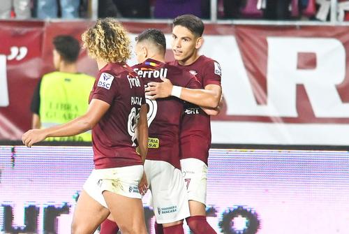 Antonio Sefer, după golul înscris cu CS Mioveni // foto: Imago Images