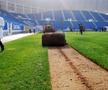 Cum arată noul gazon de pe „Ion Oblemenco” înainte de CSU Craiova - FCSB » Oltenii revin în Bănie după 5 săptămâni