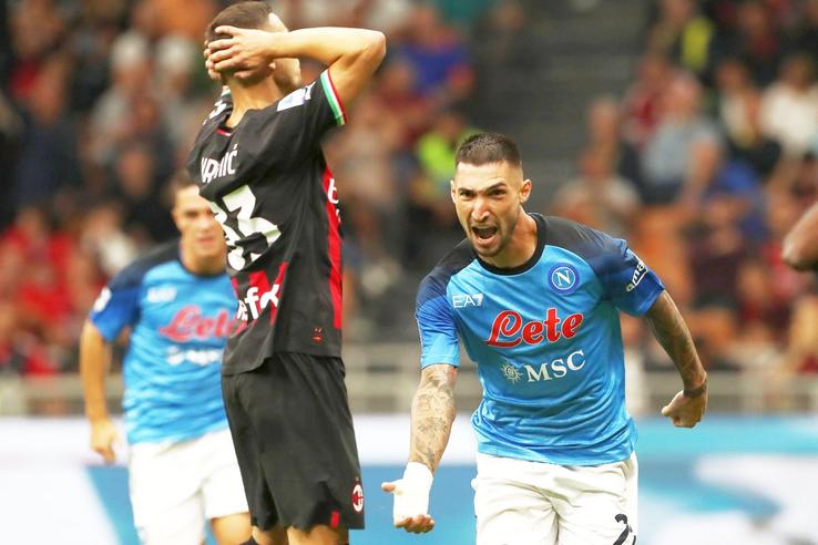 AC Milan - Napoli / Sursă foto: Guliver/Getty Images