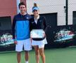 Jaqueline Cristian, alături de antrenorul  Thomas Drouet / Sursă foto: Instagram