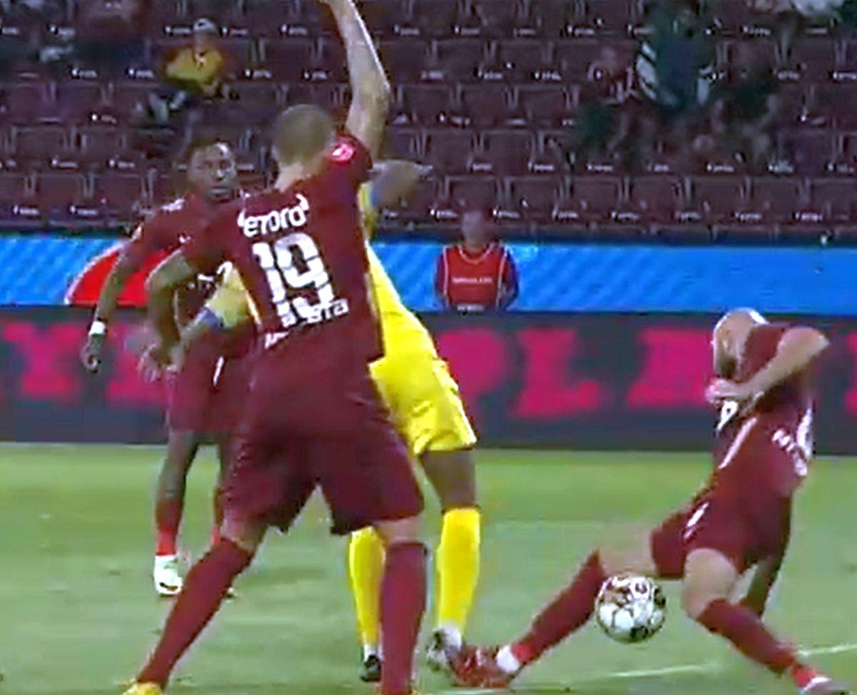 Petrolul a cerut două penalty-uri în meciul cu CFR Cluj