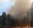 Fotbal mistuit de flăcări » Incendiul devastator a cuprins și stadionul: „Aerul continuă să fie irespirabil. Este un haos total”