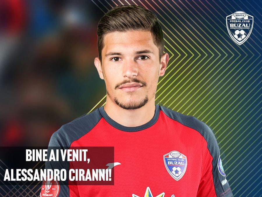 Alessandro Ciranni prezentat oficial la Gloria Buzău Gloria Buzău a mai reușit un transfer