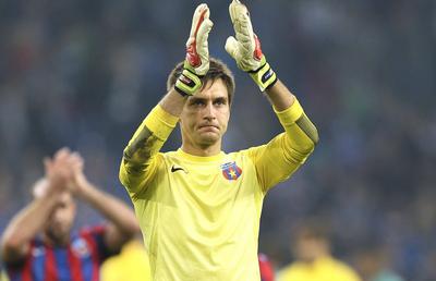 Tătărușanu s-a îmbrăcat în echipamentul campioanei FCSB și a făcut un anunț pe placul fanilor: „Vă aștept sâmbătă!”