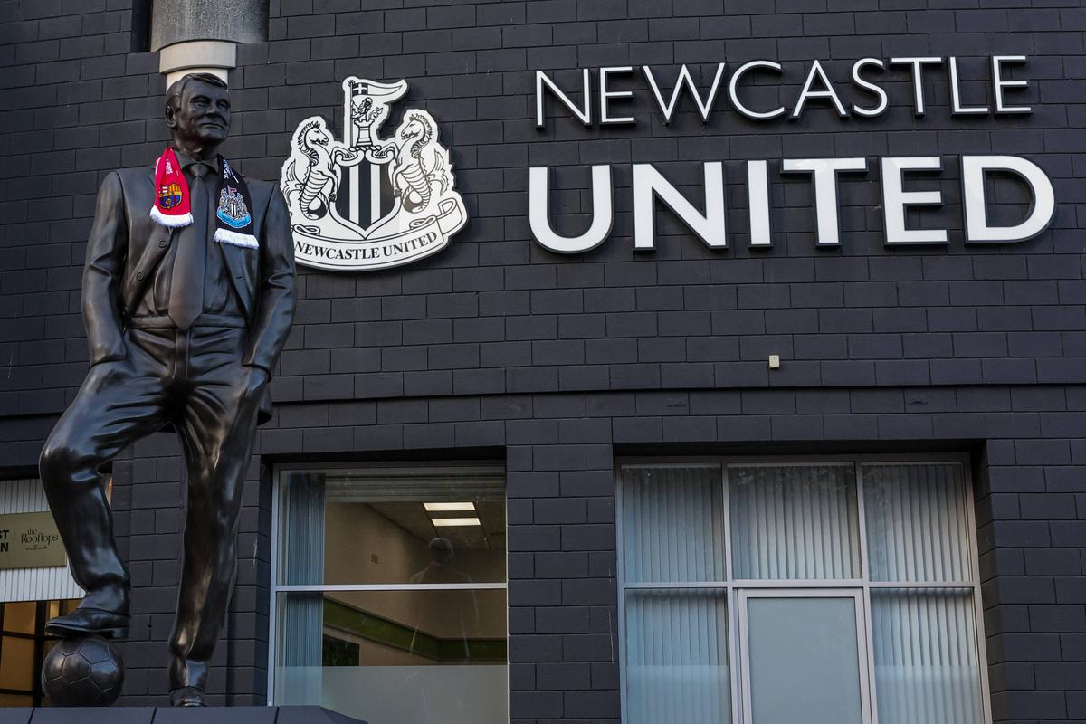 Ură maximă! Imaginea serii înainte de Newcastle - Barcelona, la intrarea pe St James's Park
