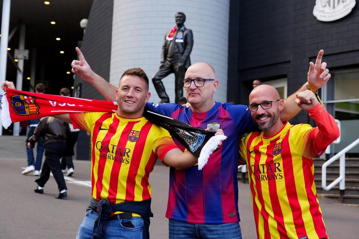 Newcastle - Barcelona, imagini înainte de partidă