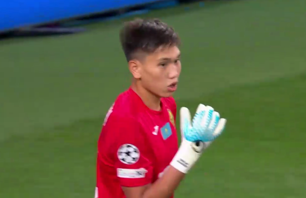 Surpriza Kairat a debutat în Liga Campionilor cu un portar de 18 ani. A apărat un penalty, apoi a venit urgia