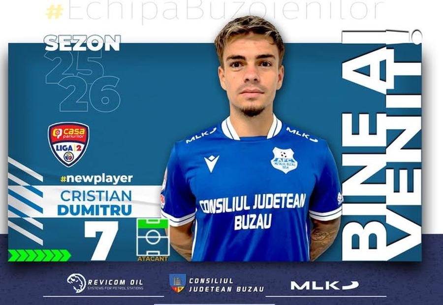 Cristian Dumitru, prezentat oficial la Metalul Buzău Cu ce echipă din România a semnat Cristian Dumitru, atacantul supranumit „Kun Aguero” de Mihai Stoica