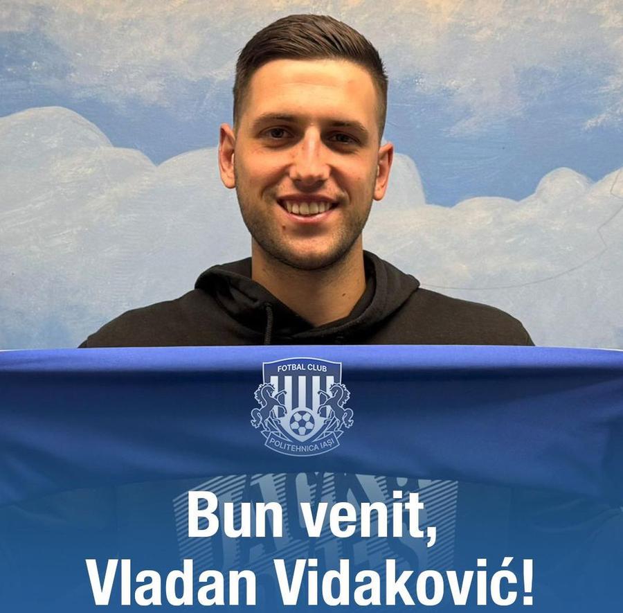 Vladan Vidakovic Vladan Vidakovic, mijlocaș cu peste 125 de meciuri în prima ligă din Serbia, a semnat în Liga 2