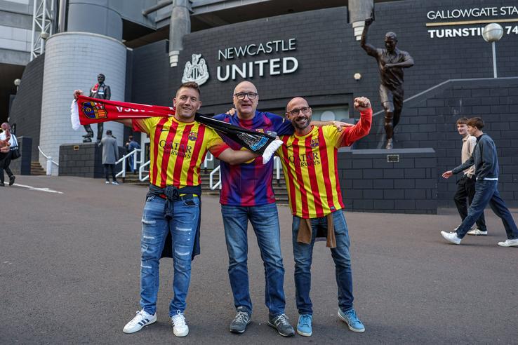 St James's Park înainte de Newcastle - Barcelona / Foto: Imago
