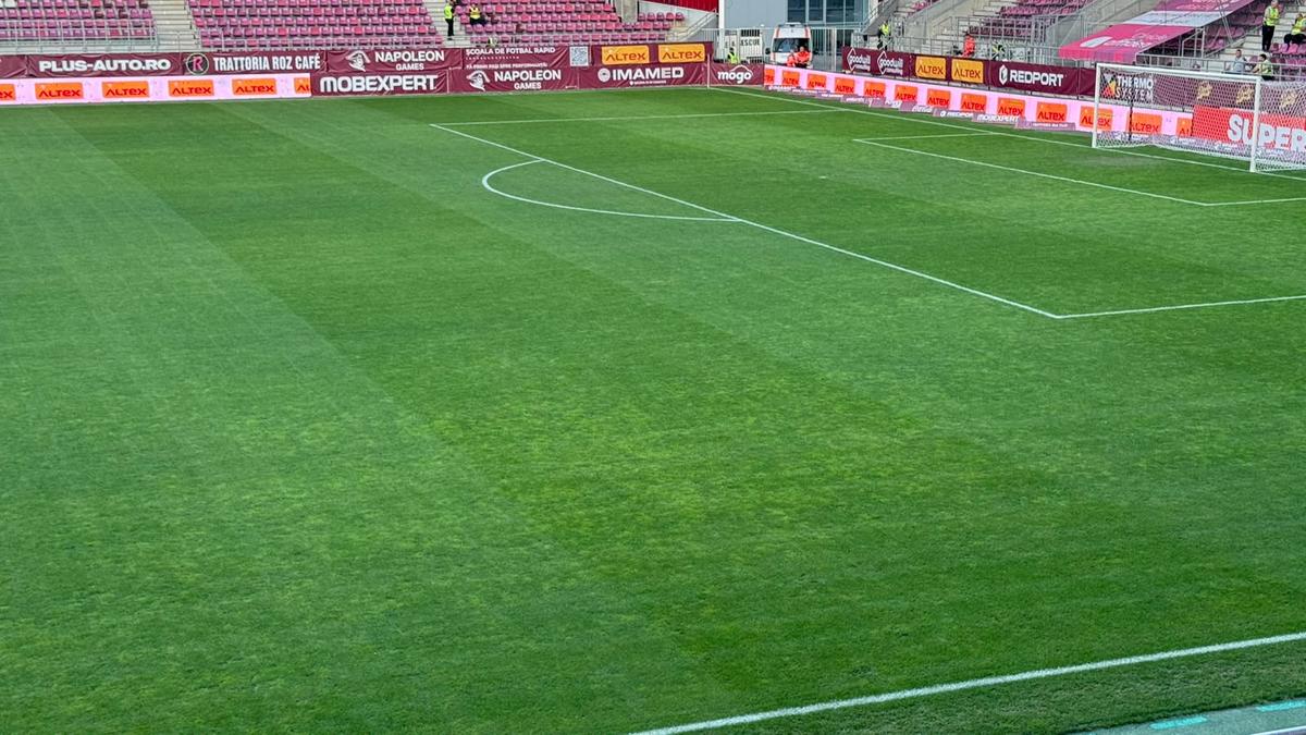 Rapid - FC Argeș, imagini înainte de meci