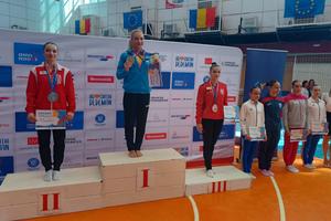 Sabrina Maneca-Voinea s-a impus la trei aparate la Campionatele Naționale, ce s-au desfășurat anul acesta la Galați