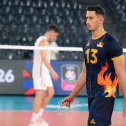 Alexandru Rață, una din armele ofensive ale României/Foto: Florin Petean (CEV)