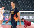 Alexandru Rață, una din armele ofensive ale României/Foto: Florin Petean (CEV)