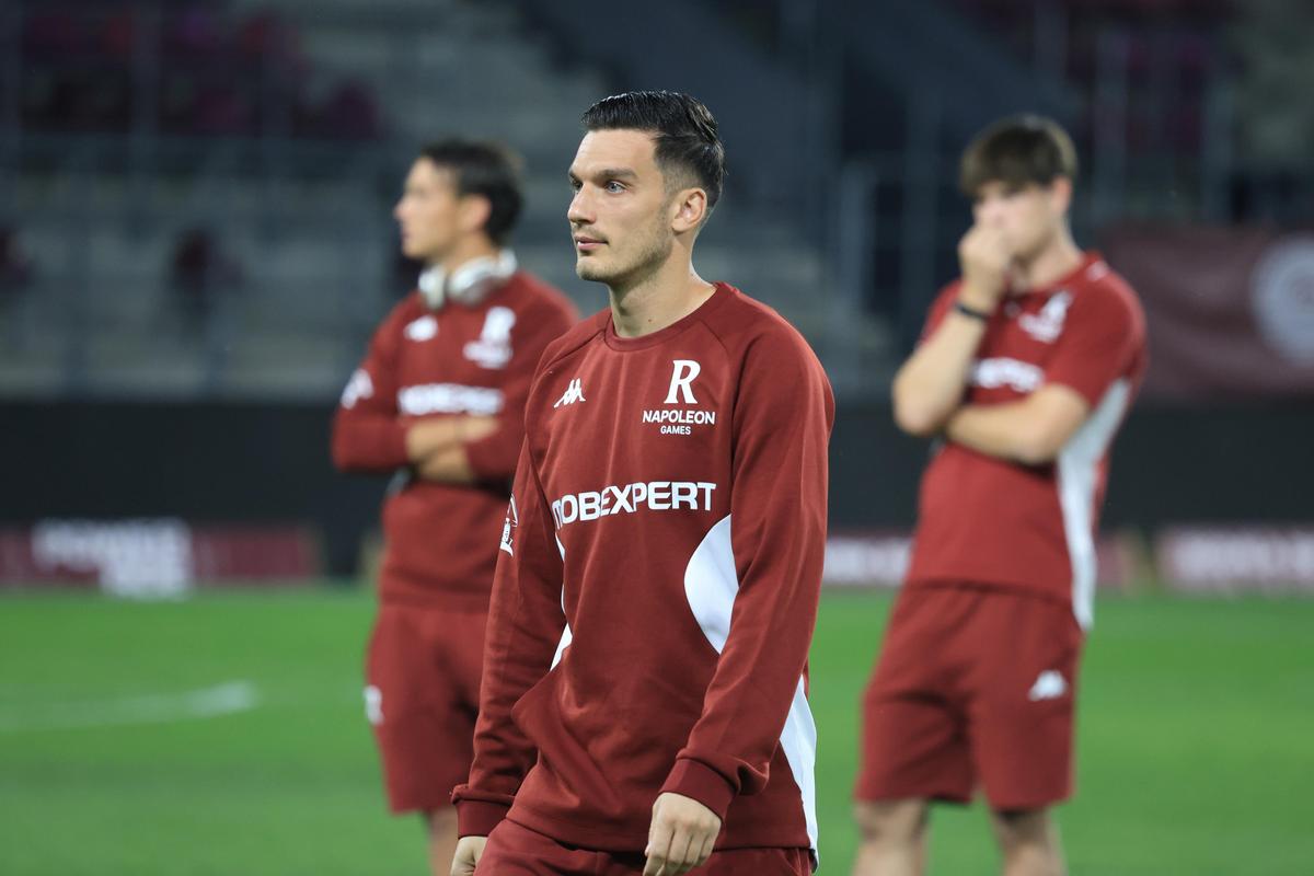 Rapid - FC Argeș, imagini înainte de meci