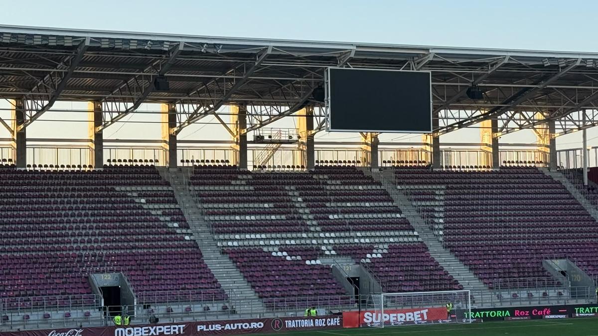 Rapid - FC Argeș, imagini înainte de meci