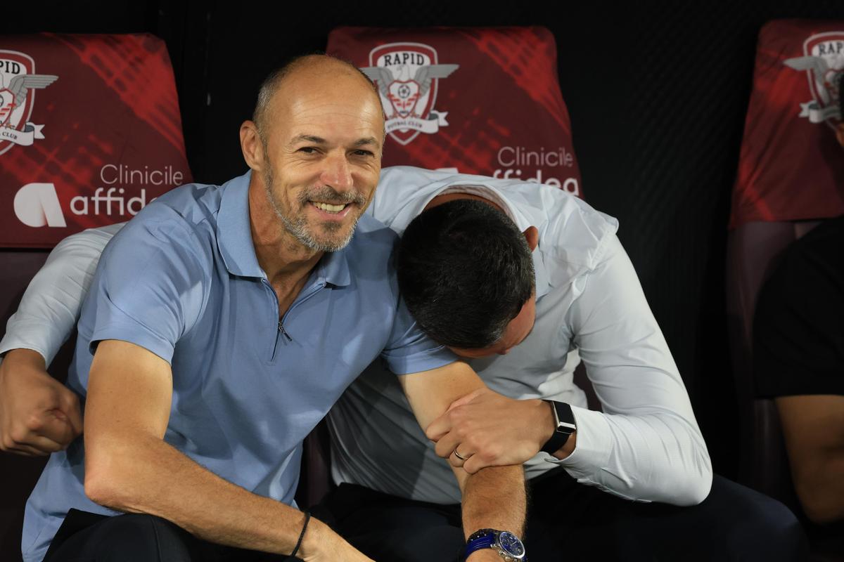 Rapid - FC Argeș, imagini înainte de meci