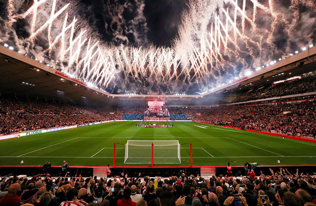 Spectacol la revenirea lui Sunderland în Europa