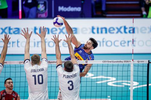 Italia, singura națională neînvinsă în faza grupelor Campionatului European de volei masculin/Foto: CEV