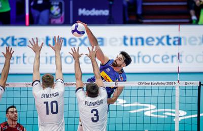 Știm toate echipele calificate în „optimile” Campionatului European de volei » Italia, singura neînvinsă