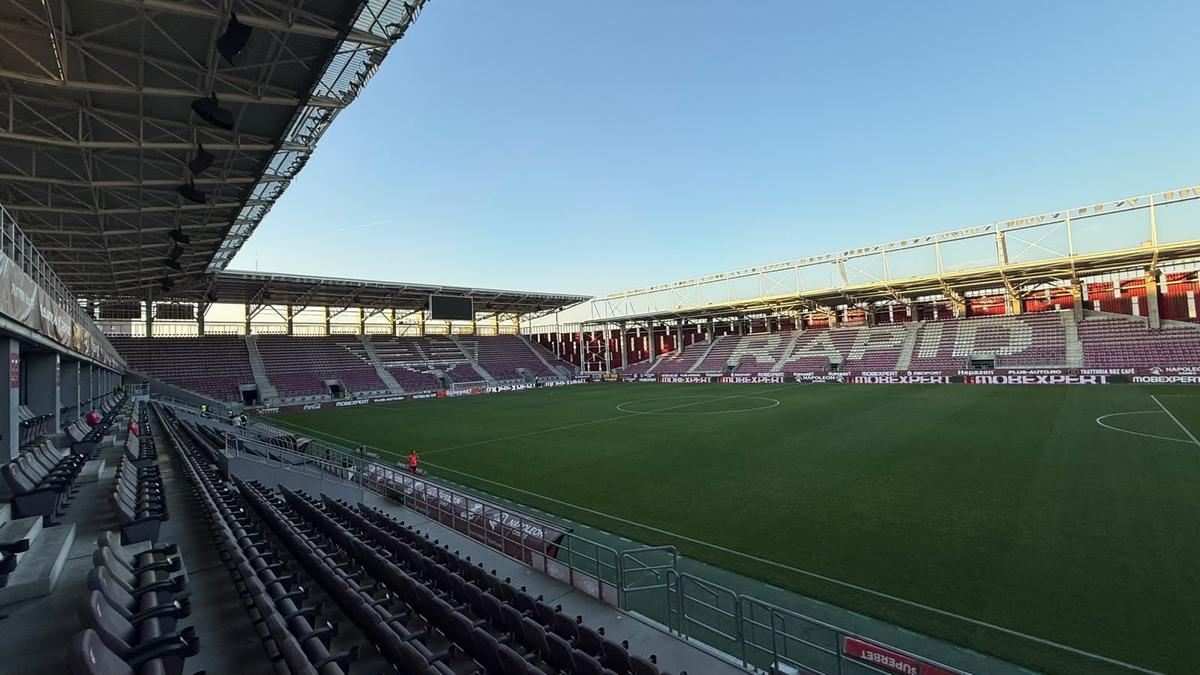 Rapid - FC Argeș, imagini înainte de meci