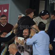Bucuria lui Dan Șucu după golul lui Andrei Șucu în Rapid - FC Argeș 3-1 // Foto: Ionuț Iordache (GSP)