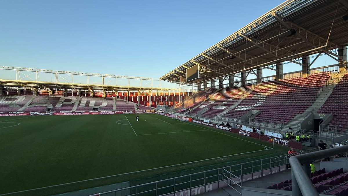 Rapid - FC Argeș, imagini înainte de meci
