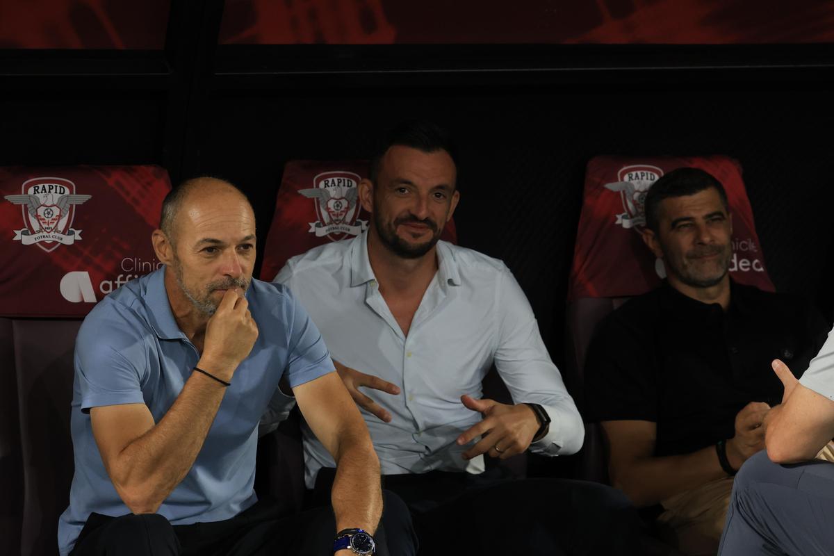 Rapid - FC Argeș, imagini înainte de meci